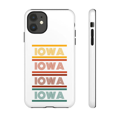 Retro Iowa Phone Case Printify